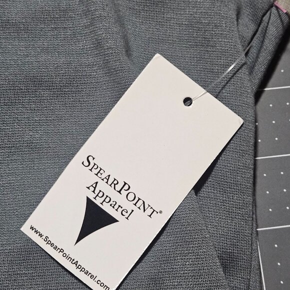 SpearPoint Apparel Mens X-Large Raglan Sleeve Henley Shirt - Picture 4 of 13